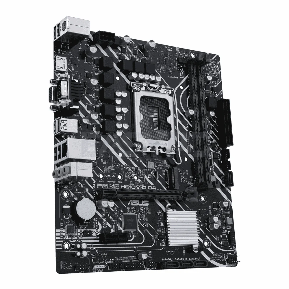 Asus Prime H610M-E D4 Socket LGA 1700 Ddr4 Motherboard