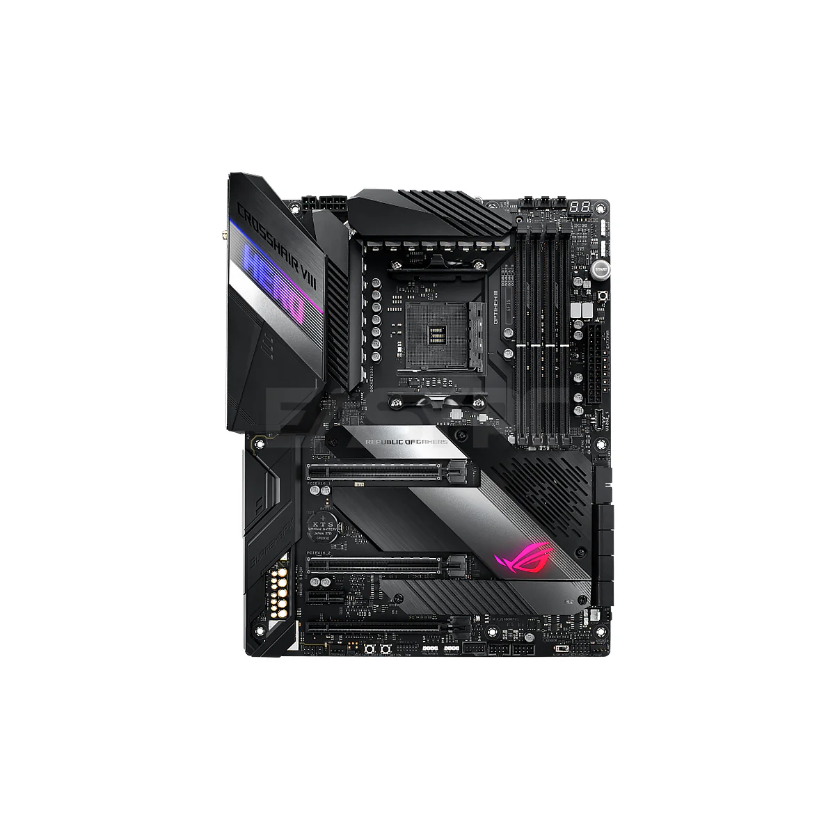 Asus ROG Crosshair VIII Hero X570 Wi-Fi Socket Am4 Ddr4 Gaming Motherboard - Image 3