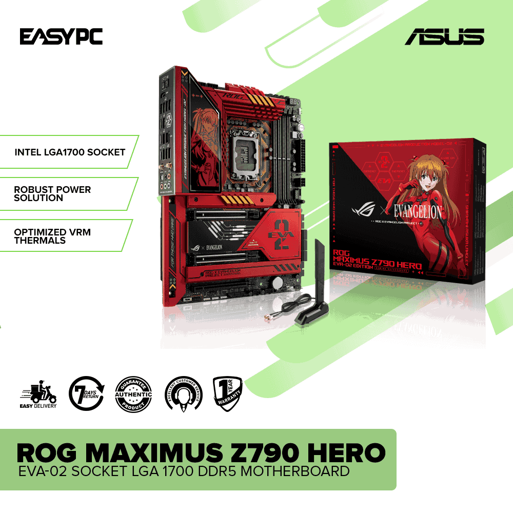 ASUS ROG Maximus Z790 Hero EVA-02 socket LGA 1700 DDR5 motherboard - Image 2