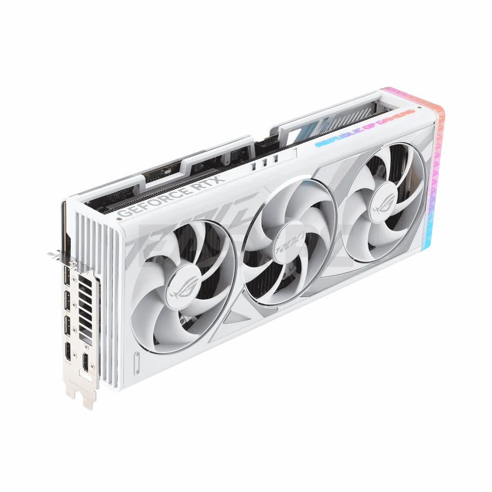 Asus ROG NVIDIA® GeForce RTX™ 4090 Strix white ROG-STRIX-RTX™4090-24G-WHITE 24gb 384bit gddr6x videocard