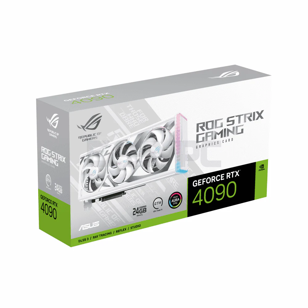 Asus ROG NVIDIA® GeForce RTX™ 4090 Strix white ROG-STRIX-RTX™4090-24G-WHITE 24gb 384bit gddr6x videocard - Image 3