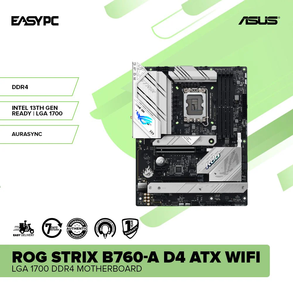 ASUS ROG STRIX B760-A D4 ATX WIFI LGA 1700 DDR4 motherboard - Image 2