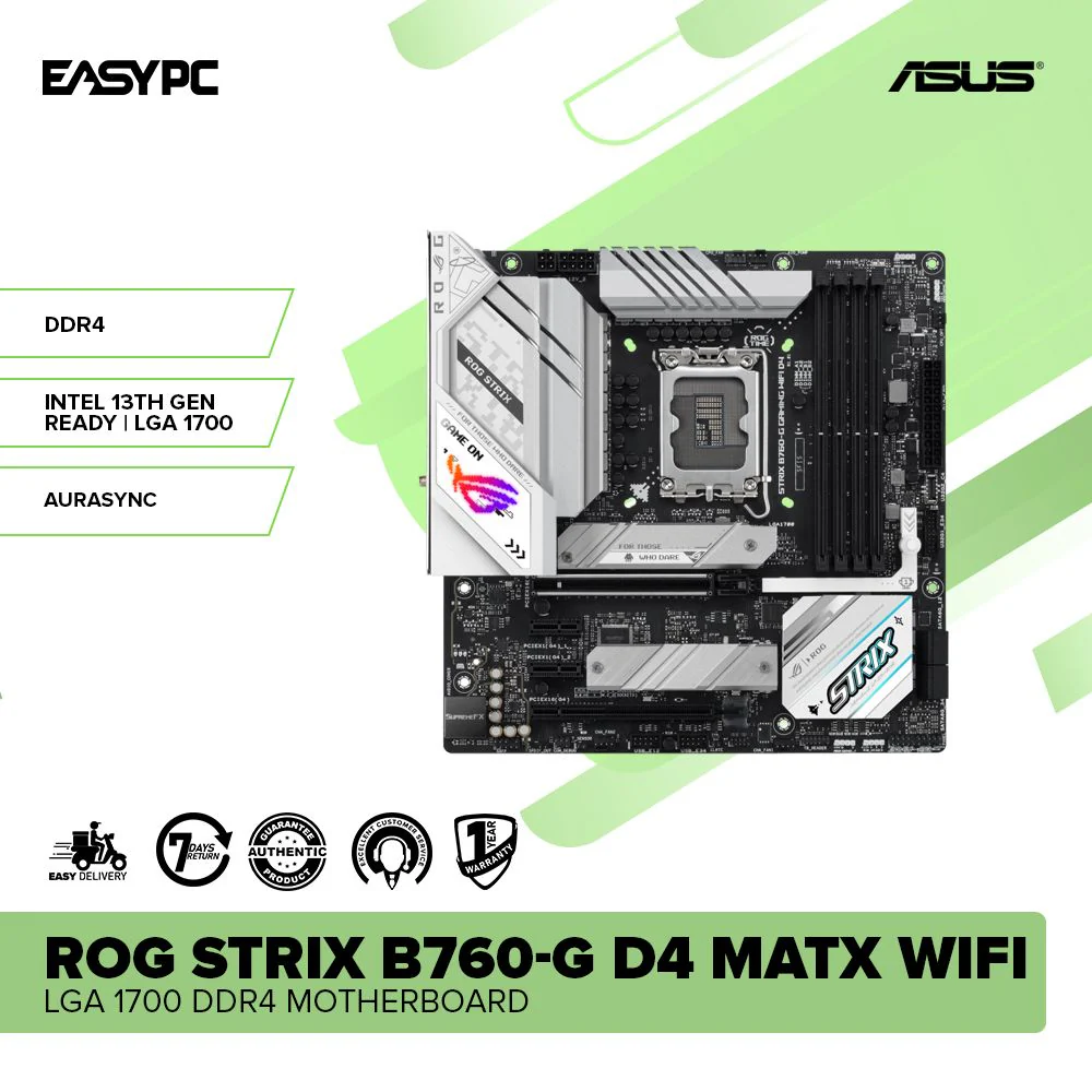 ASUS ROG STRIX B760-G D4 MATX WIFI LGA 1700 DDR4 motherboard - Image 2
