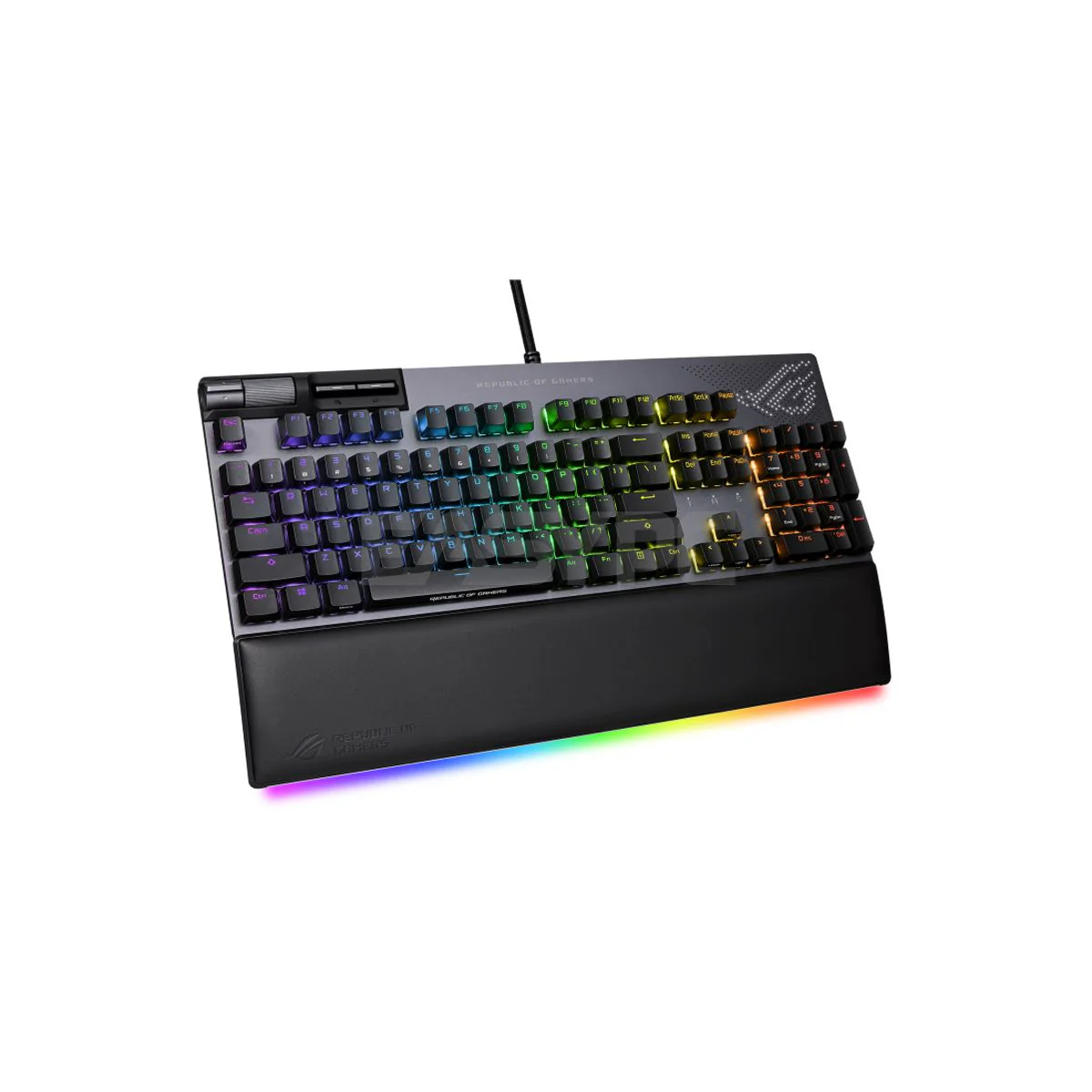 Asus ROG Strix Flare II Animate NX Blue Gaming Keyboard - Image 3