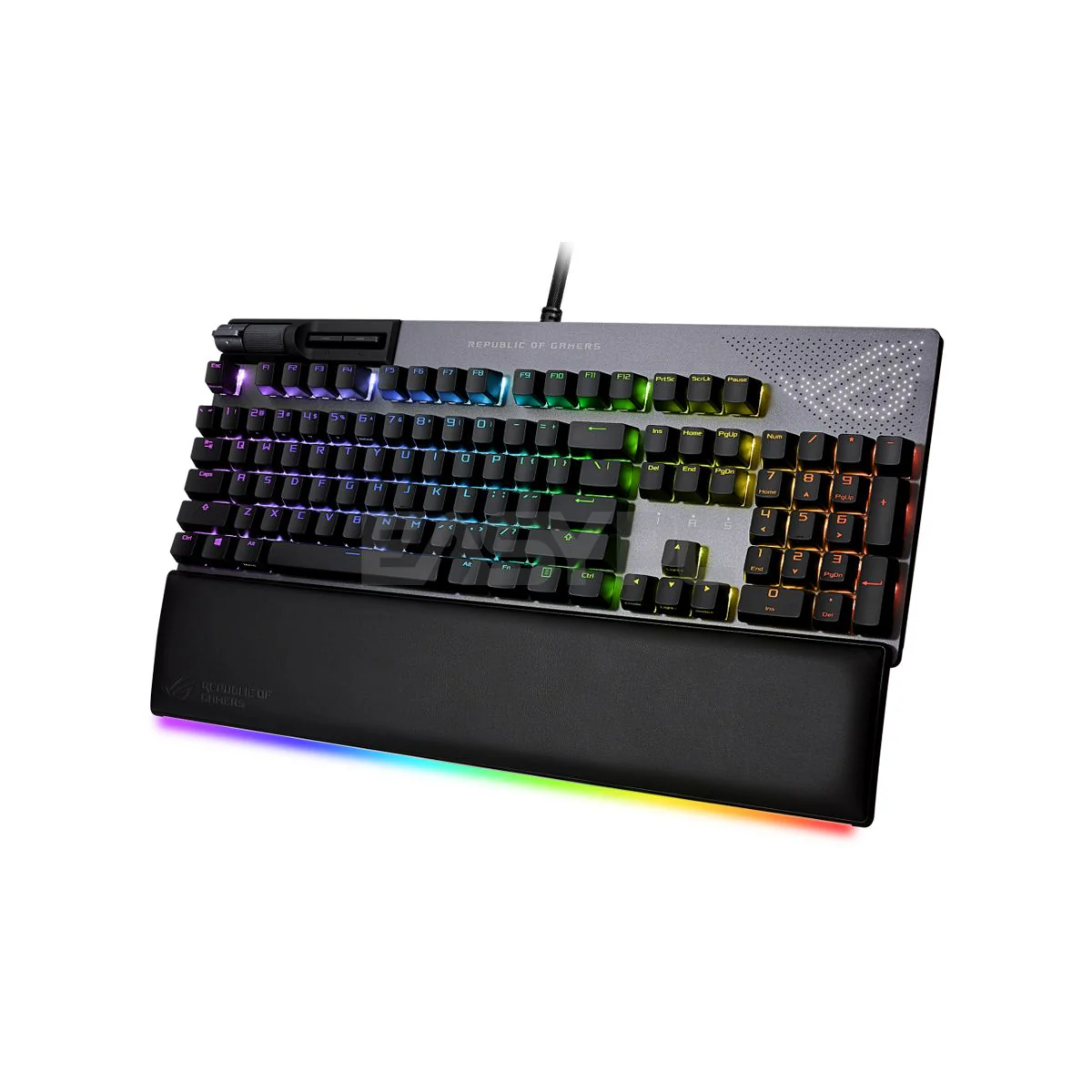 Asus ROG Strix Flare II Animate NX Blue Gaming Keyboard - Image 4