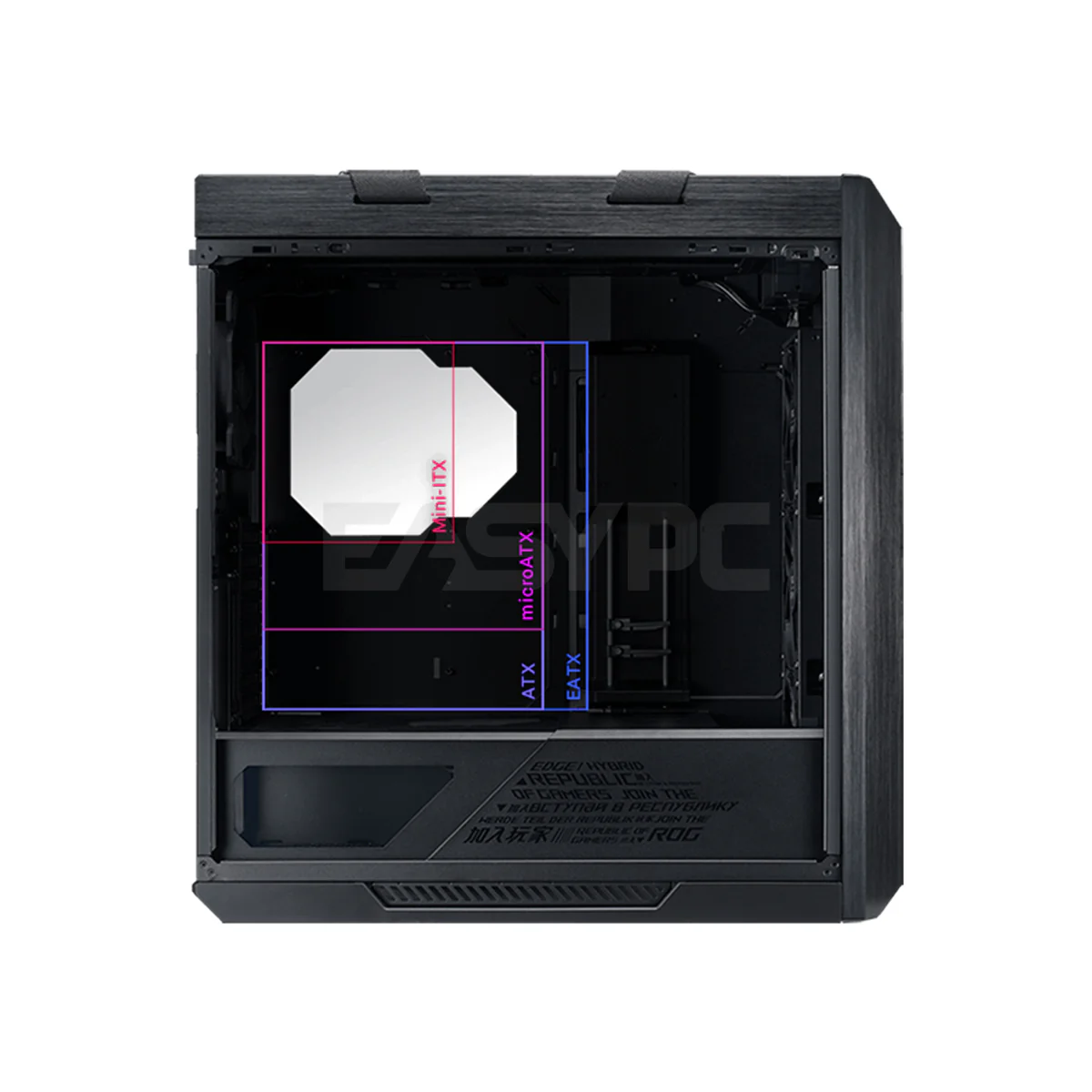 Asus ROG Strix Helios Mid Tower Casing RGB - Image 3