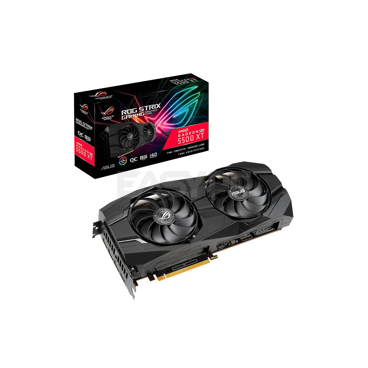 Asus ROG Strix RX 5500 XT OC 8gb 128bit GDdr6 Gaming Videocard - Image 6