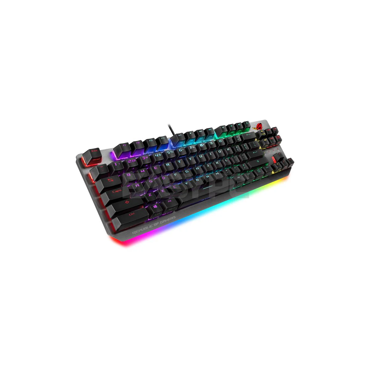Asus ROG Strix Scope TKL Deluxe Cherry MX Blue Gaming Keyboard - Image 3