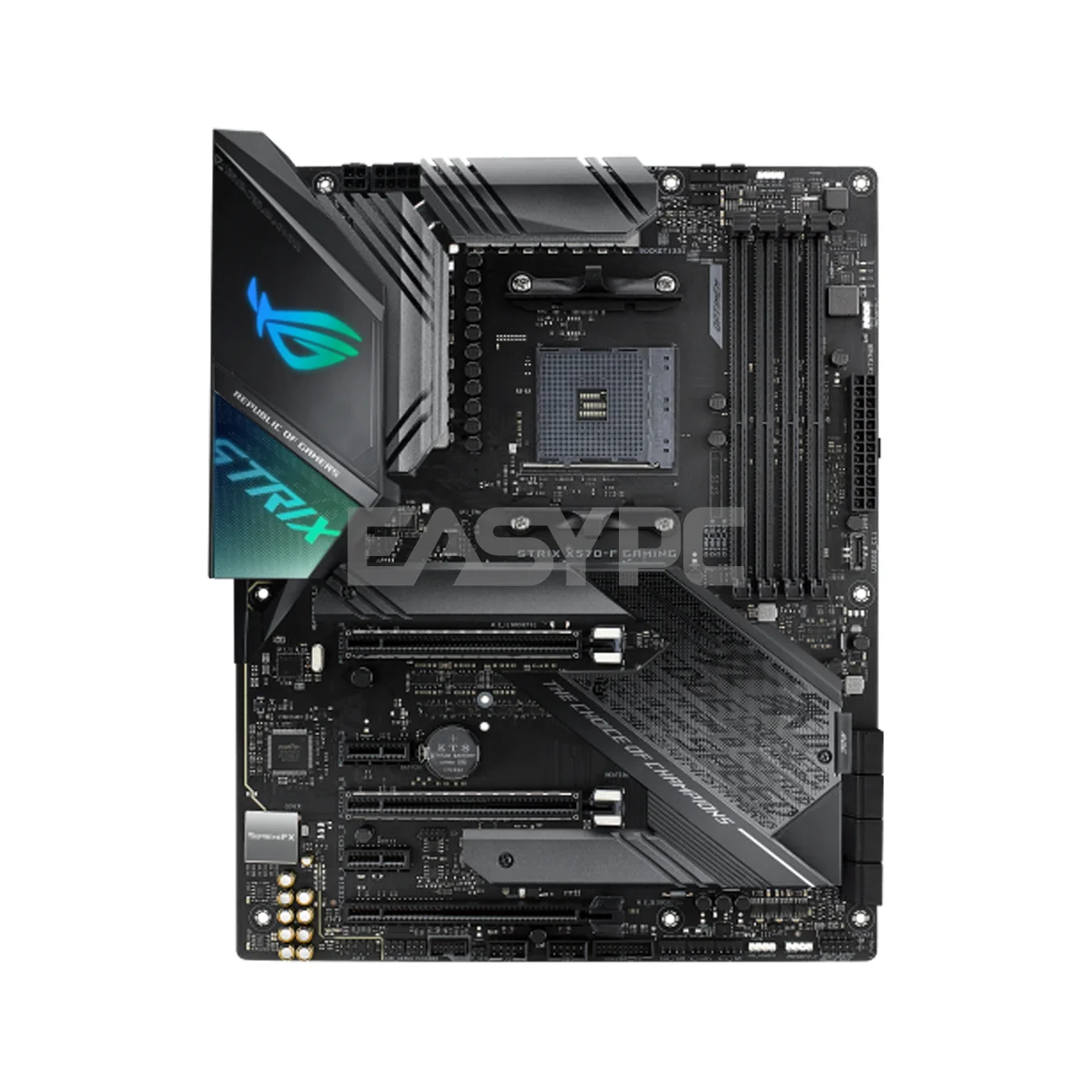 Asus ROG Strix X570-F Socket Am4 Ddr4 Aura Sync RGB 5-Way Optimization Easy DIY Gaming Motherboard - Image 3