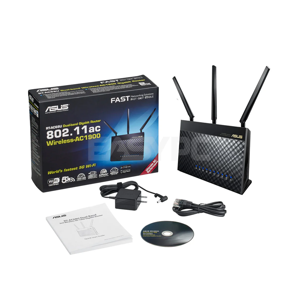 Asus RT-AC67 600 + 1300Mbps 2 WAN Ai-Mesh Wireless Router - Image 5