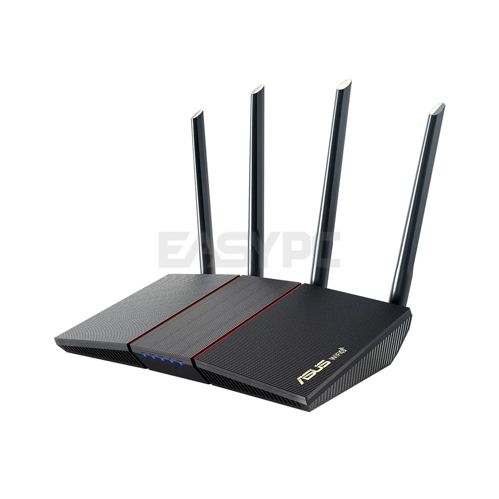 Asus RT-AX55 AX1800 Dual Band WiFi 6 Router supporting MU-MIMO& OFDMA technology w/ AiProtection Classic network security powered by Trend Micro - Image 3