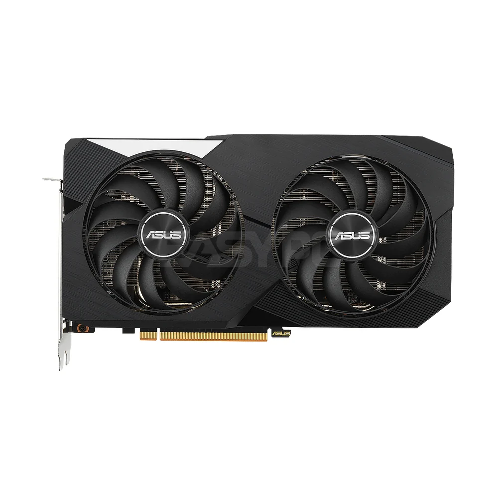 Asus Rx 6600 Dual DUAL-RX6600-8G 8gb 128bit GDdr6, Powerhouse 1080p Performance, AMD RDNA 2 Architecture, Dual Ball Fan Bearings, Axial-tech Fan Design Gaming Videocard - Image 3