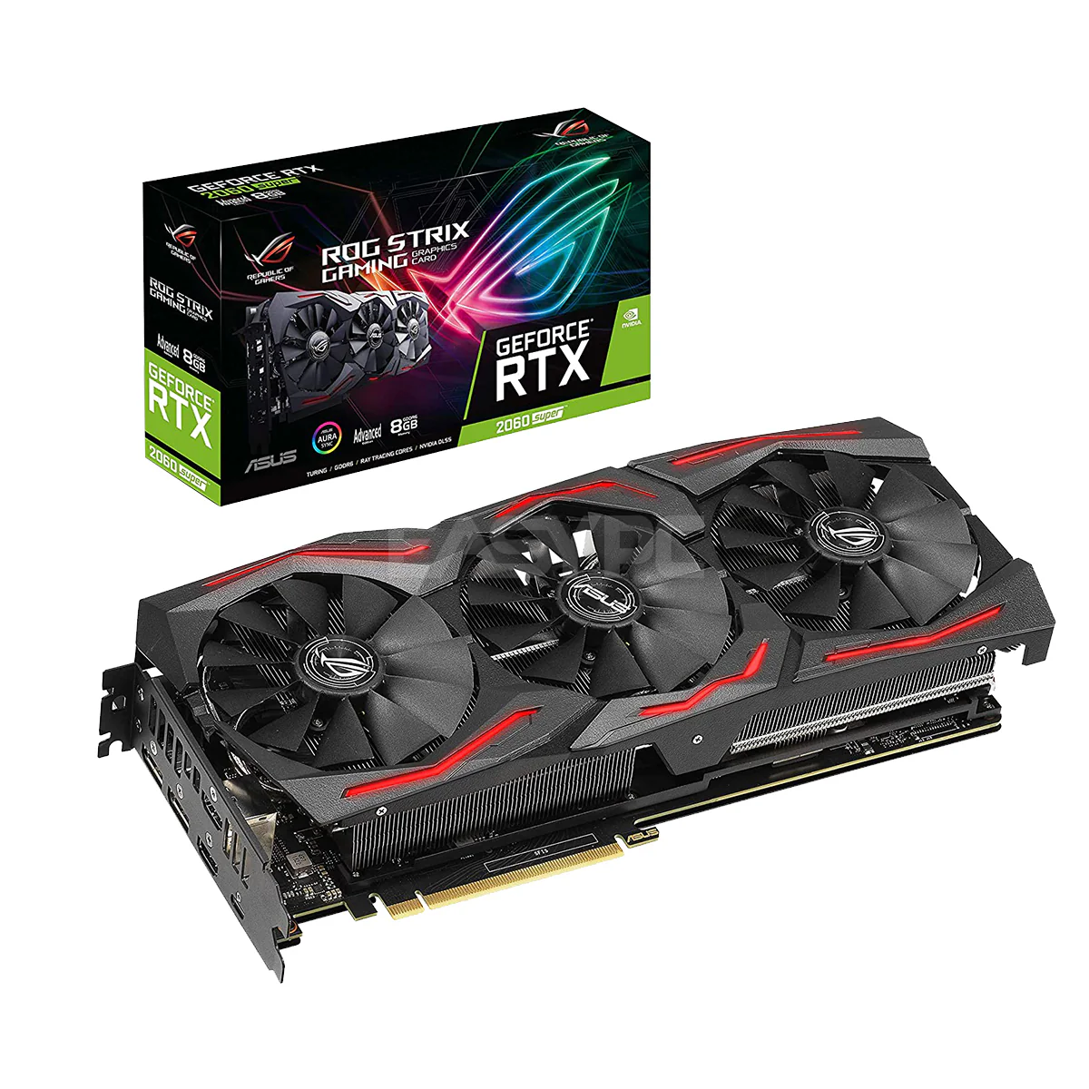 Asus Strix NVIDIAÂ® GeForce RTXÂ™ 2060 OC Super Tri Fan Videocard 8gb 192bit GDdr6