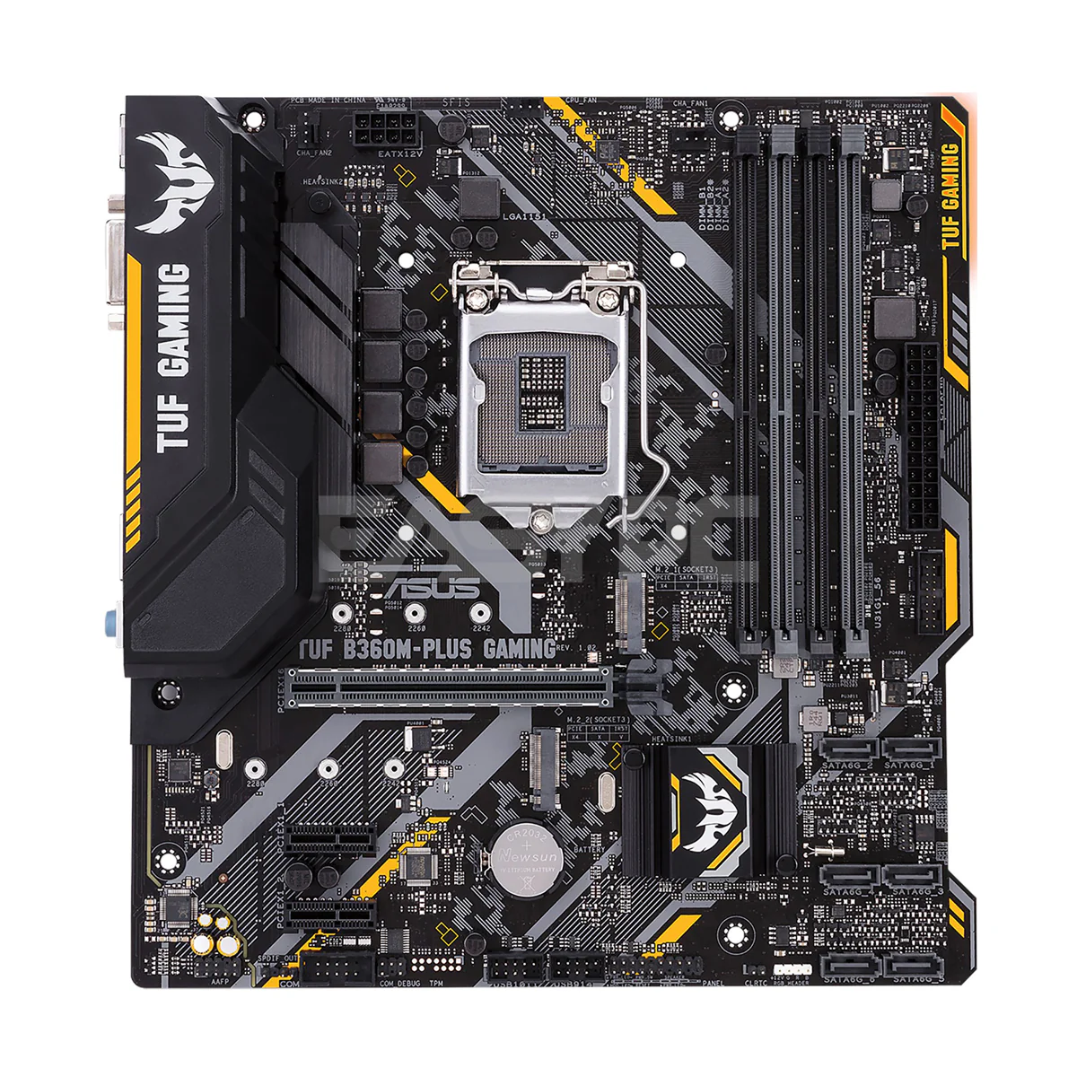 ASUS TUF B360M Plus Gaming Socket 1151 Ddr4 Motherboard - Image 3