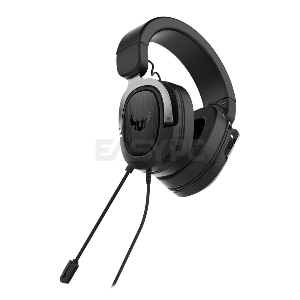 Asus TUF Gaming H3 7.1 Gaming Headset Gun Metal/ Red/ Silver - Image 14