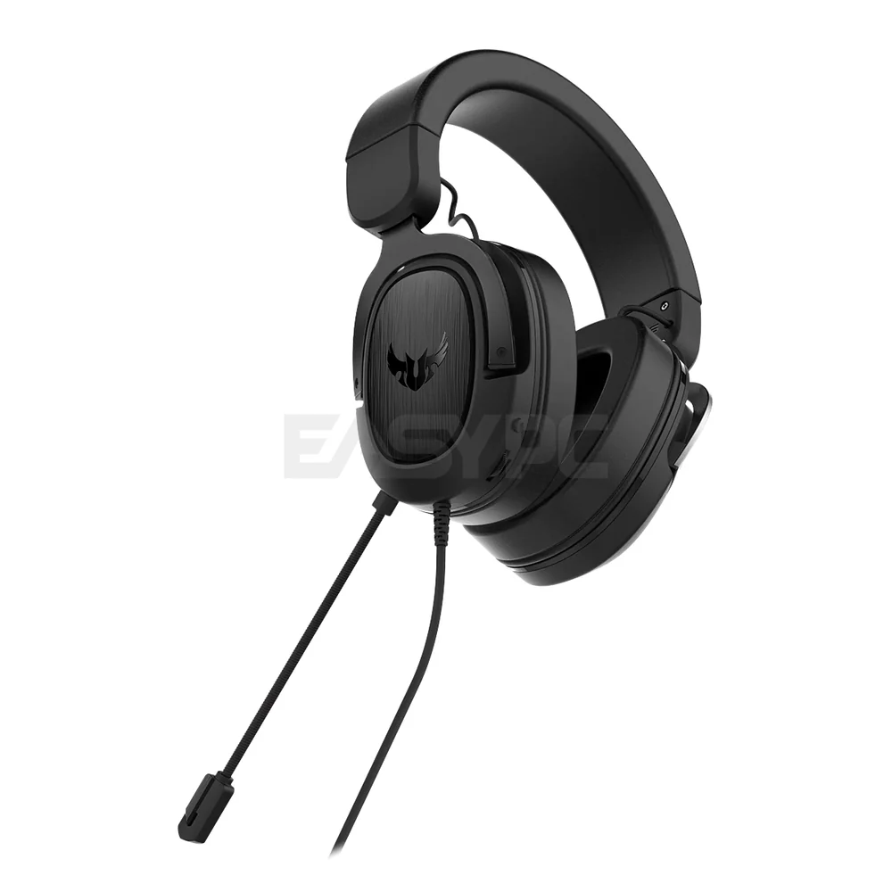 Asus TUF Gaming H3 7.1 Gaming Headset Gun Metal/ Red/ Silver - Image 4