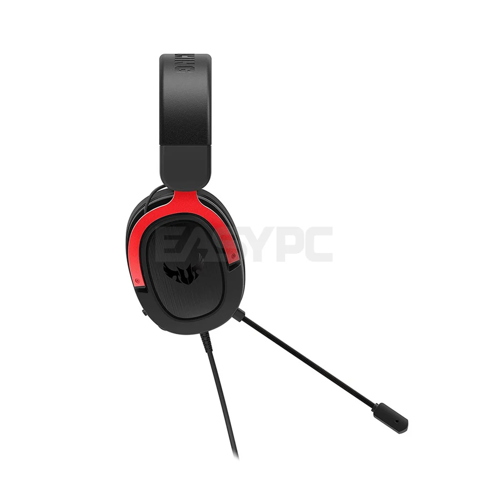 Asus TUF Gaming H3 7.1 Gaming Headset Gun Metal/ Red/ Silver - Image 8