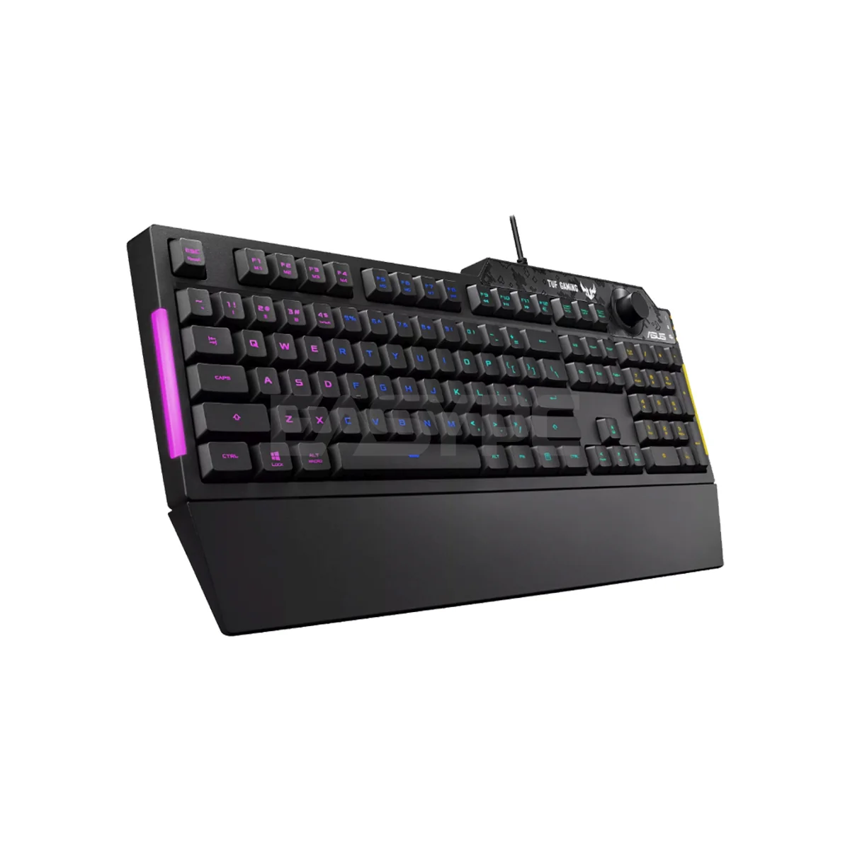 Asus TUF Gaming K1 Dynamic RGB lighting effects Detachable ergonomic wrist rest for extended comfort Gaming Keyboard - Image 4