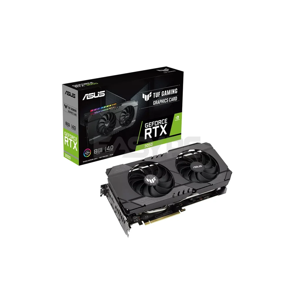ASUS TUF NVIDIA® GeForce RTX™ 3050 OC Edition 8GB GDDR6 128bit