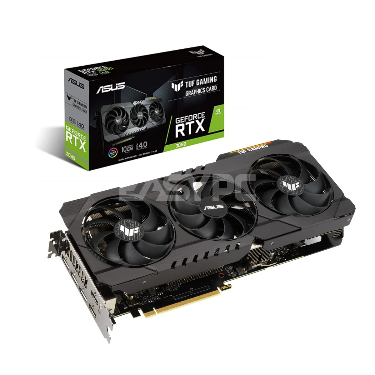 Asus NVIDIAÂ® GeForce TUF RTXÂ™ 3080 Gaming Videocard 10gb 320bit GDdr6X
