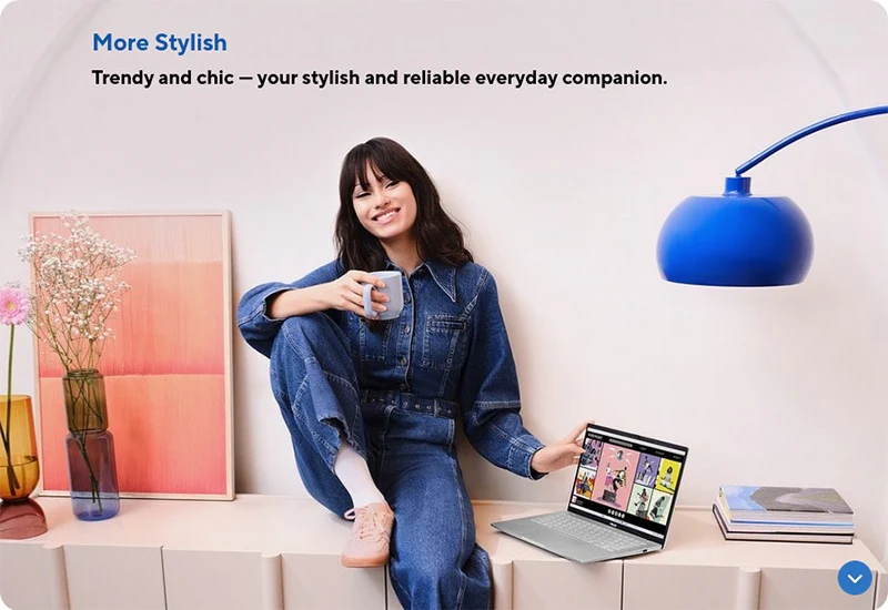 Asus Vivobook S16 S3607QA-PL003WSM 16.0" 2.5K 144Hz Snapdragon X X1 26 100/16GB LPDDR5X/512GB M.2 NVMe PCIe 4.0 SSD/Win11 Laptop - Image 3