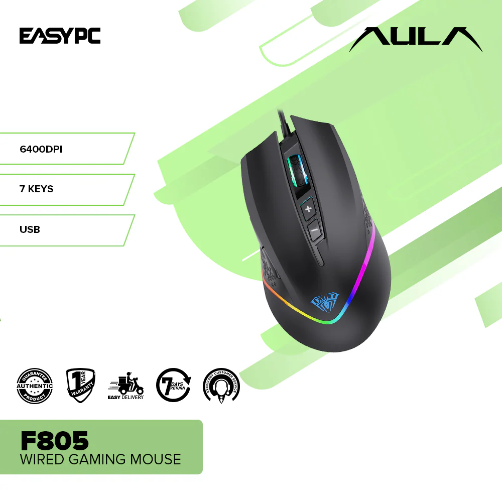 Aula F805 Wired Gaming Mouse - Image 2