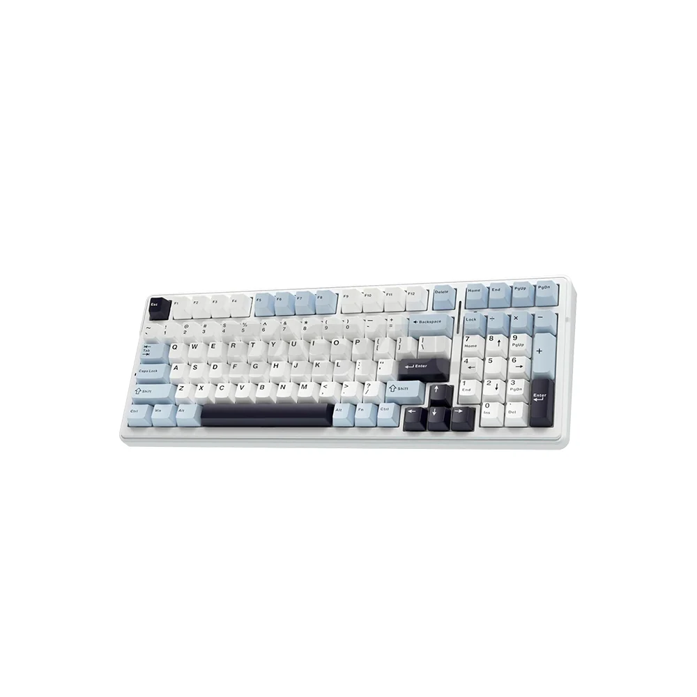 Aula F99 RGB Gaming Mechanical Hotswappable Keyboard Dark Purple - Image 3