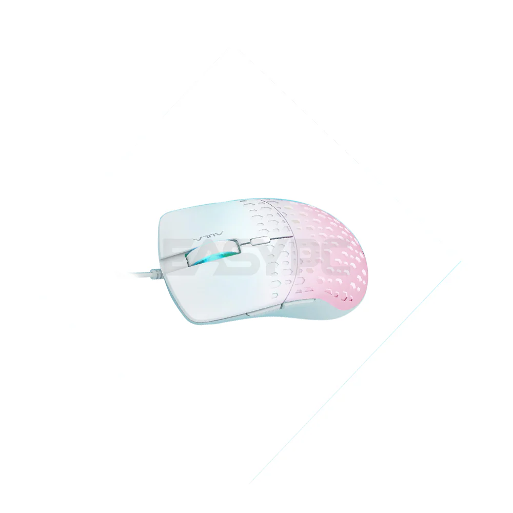 Aula S11 PRO 6 Keys Wired Gaming Mouse Pink - Image 5