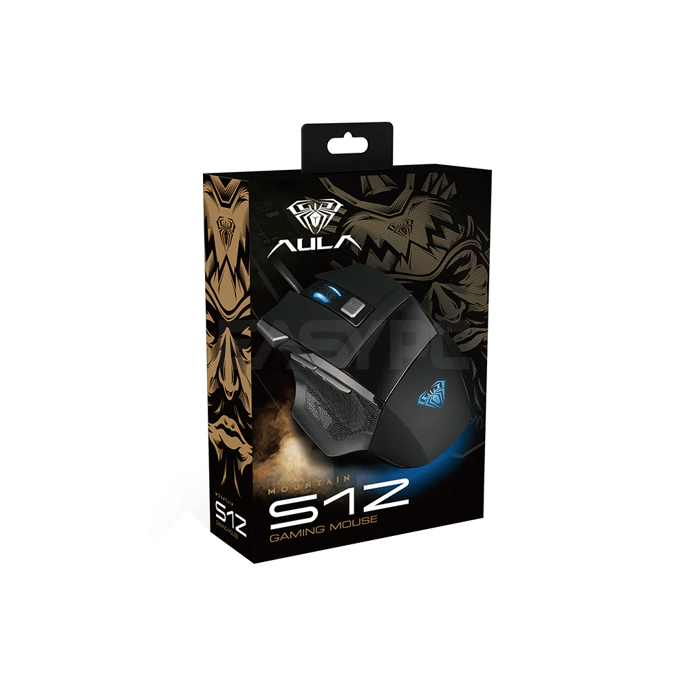 Aula S12 7 Keys Wired Optical Mouse - Image 5