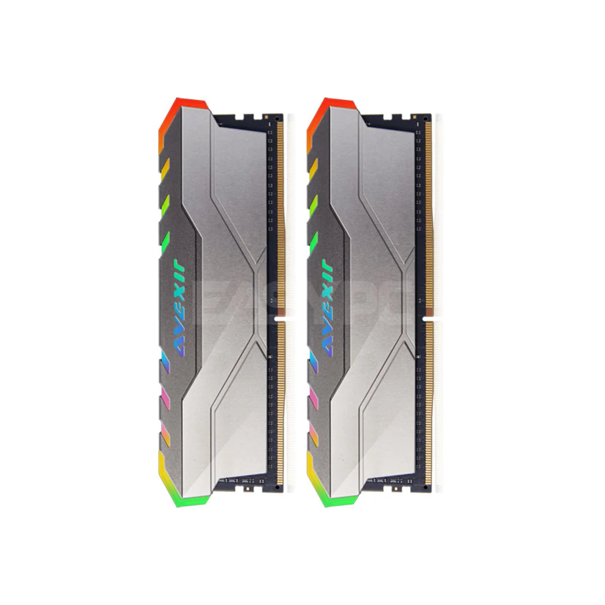 Avexir Core 2 16gb 2x8 3200mhz Ddr4 2c2c RGB Memory Light Gray - Image 4