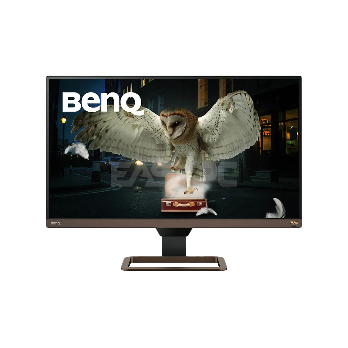 BenQ Entertainment Monitor 27" IPS/3840x2160 4K/60Hz/5ms/Bulit-in Speaker/2xHDMI/1xDP/1xUSB Type C - Metallic Brown/Black (EW2780U 4JTP) BEEW1770
