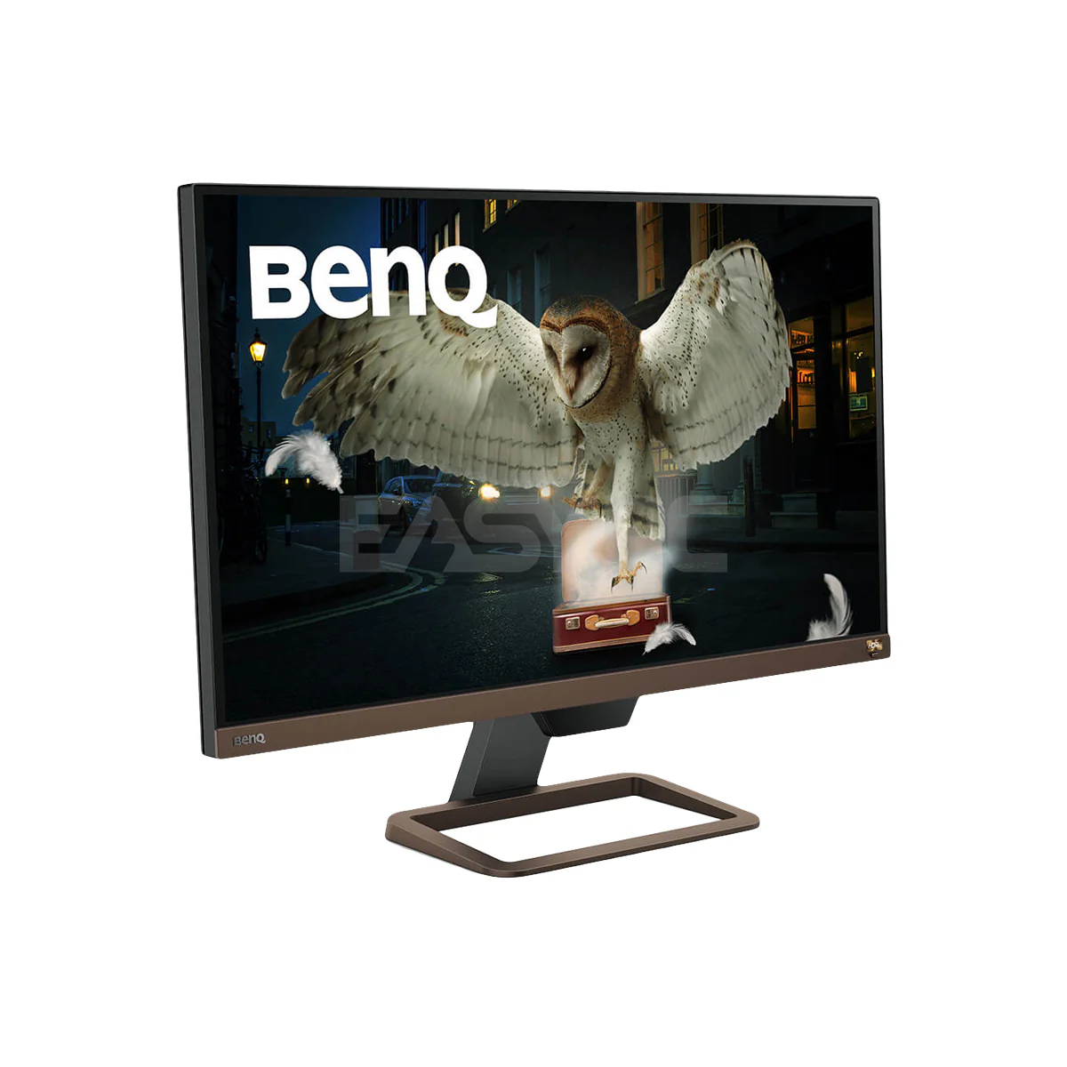 BenQ Entertainment Monitor 27" IPS/3840x2160 4K/60Hz/5ms/Bulit-in Speaker/2xHDMI/1xDP/1xUSB Type C - Metallic Brown/Black (EW2780U 4JTP) BEEW1770 - Image 3