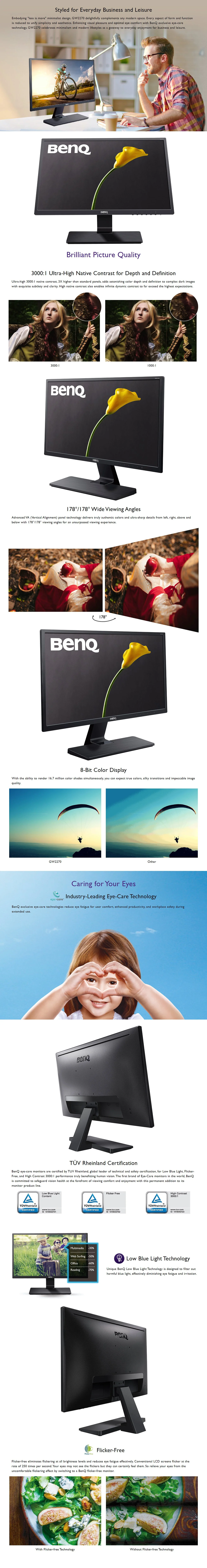 Benq Gw2270 Led Monitor 21.5 - Image 5