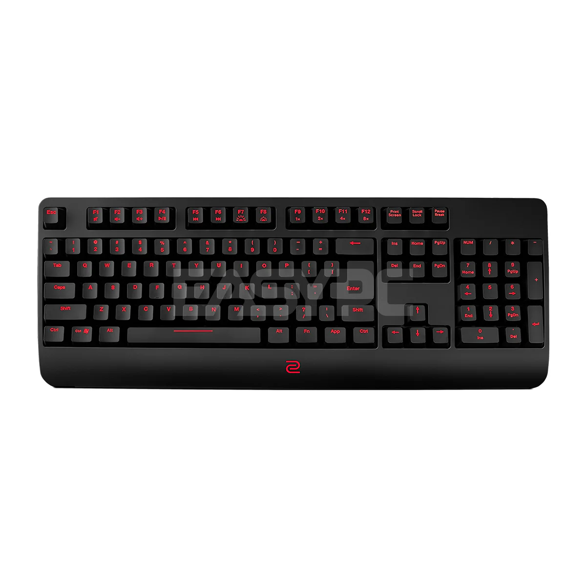 BenQ Zowie Celeritas II Red backlit Gaming Keyboard - Image 2