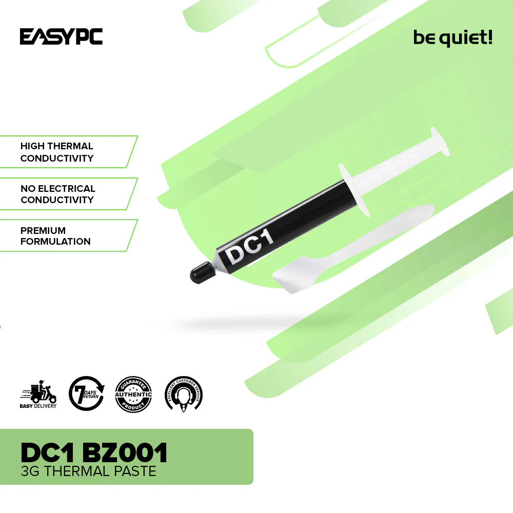 BeQuiet DC1 BZ001 3g High Thermal Conductivity Thermal Paste - Image 2