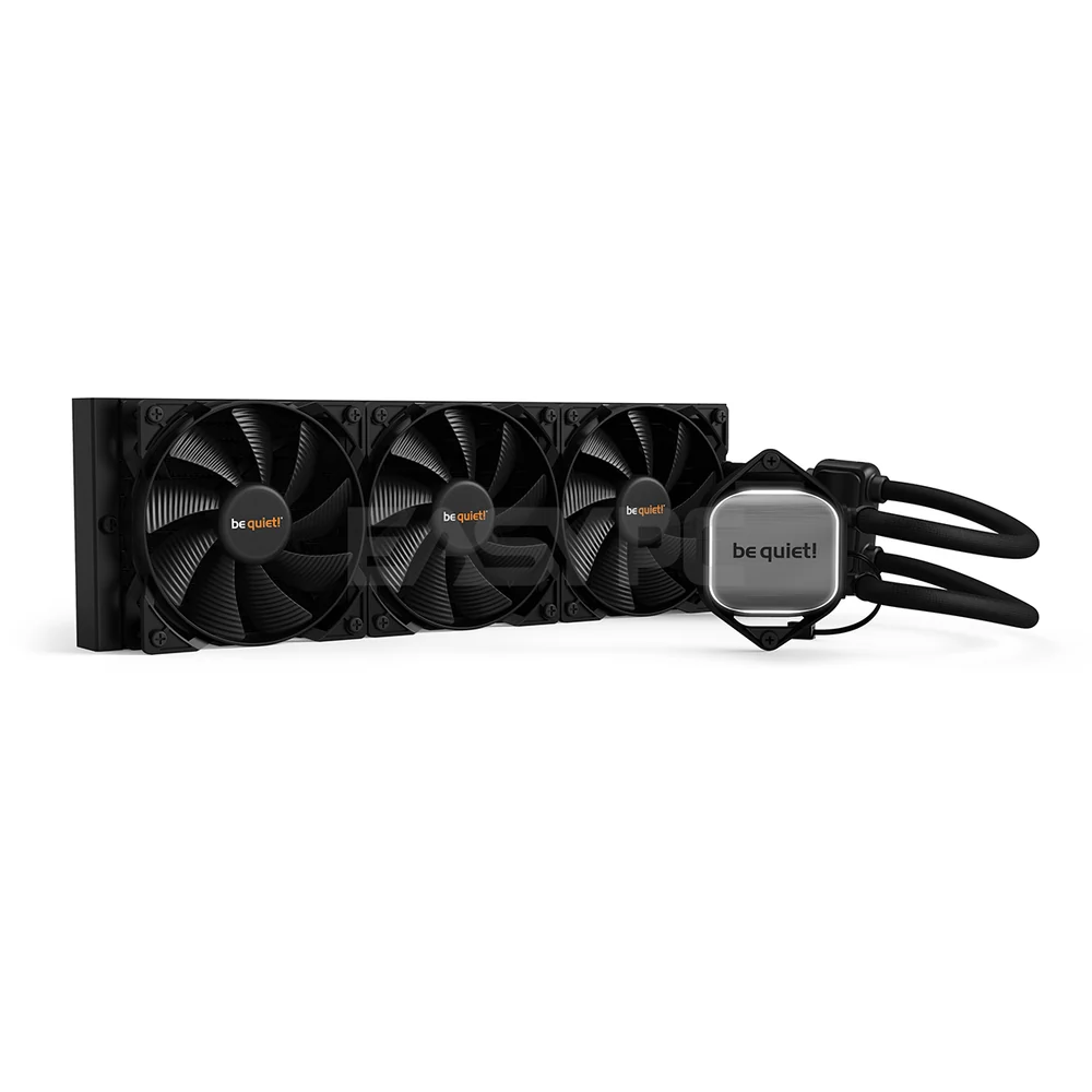BeQuiet Pure Loop (BW008) AIO CPU Cooler Intel & AMD, 3x Pure Wings 2 120mm PWM Fans Doubly decoupled pump for quiet operation 4JTP BEBW2440 - Image 3