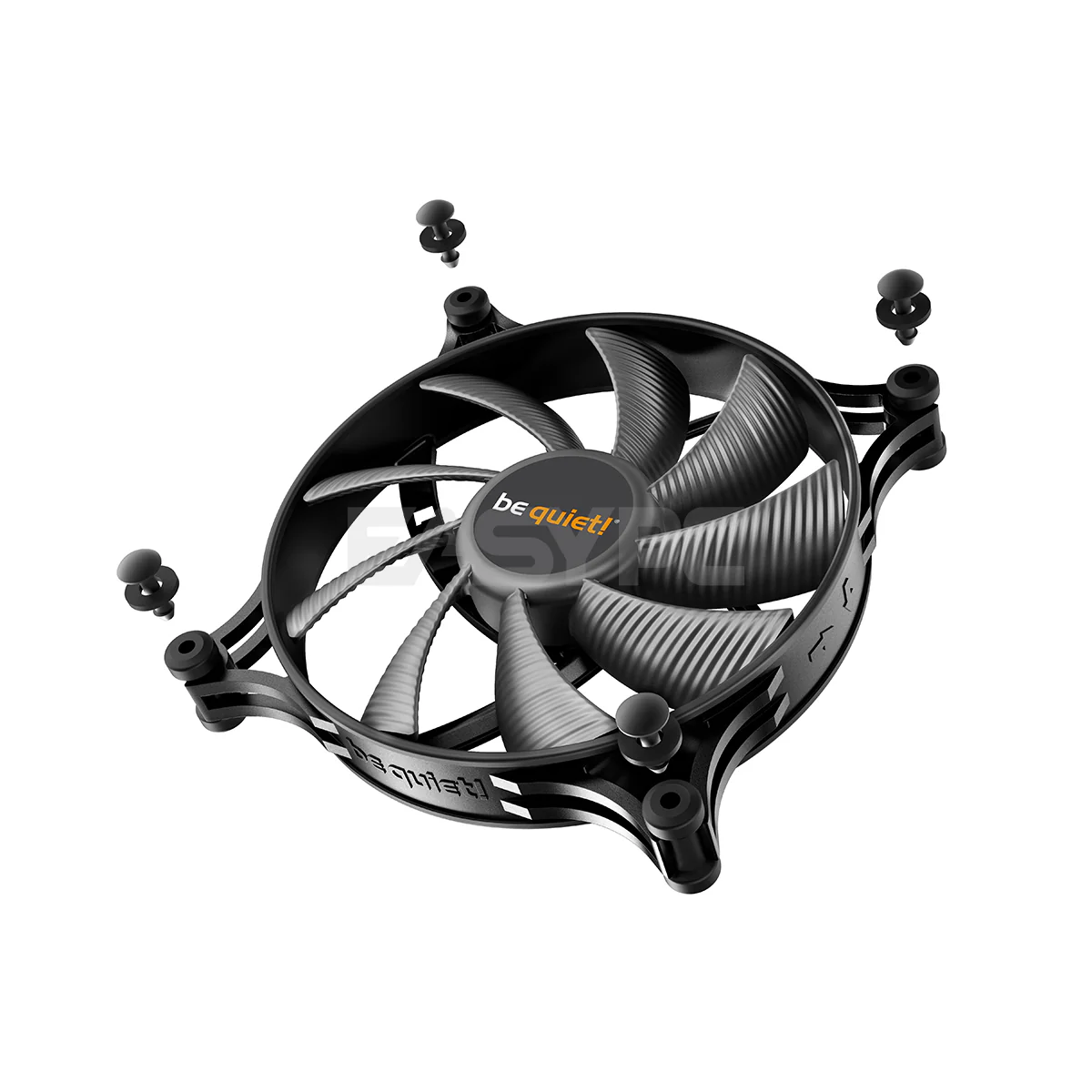 BeQuiet Shadow Wings 2 BLACK 140MM/120MM World- Class Quiet and Solid Cooling Chassis Fan - Image 5