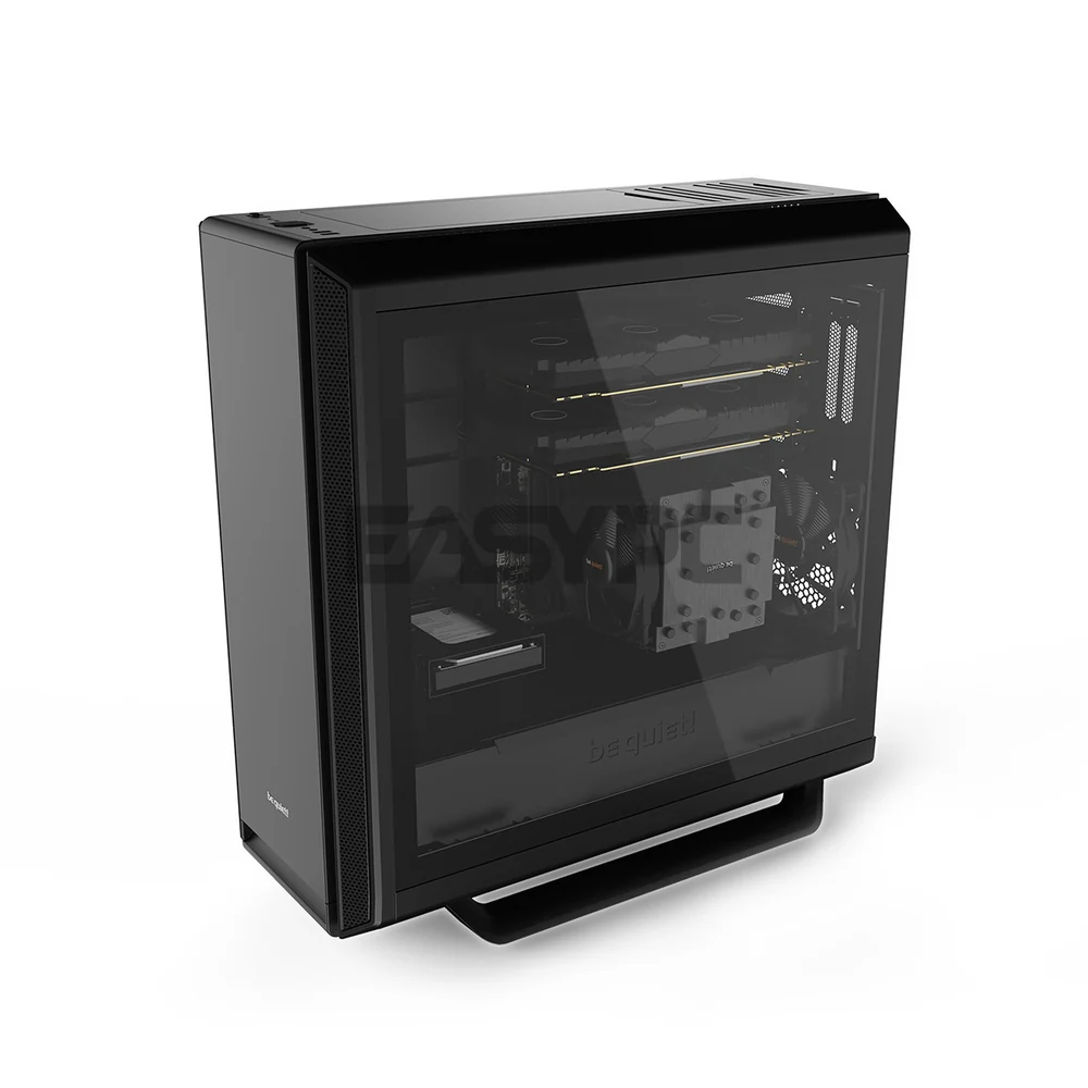 BeQuiet Silent Base 802 Black and White, 3 pre-Installed Pure Wings 2 Fans, Sound Insulation Tempered Glass Mid-Tower 4JTP - Image 5