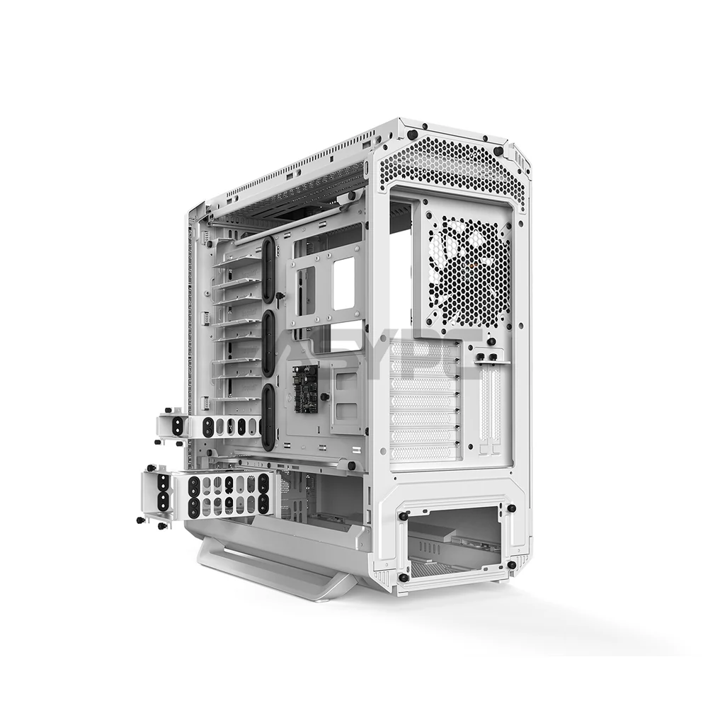 BeQuiet Silent Base 802 Black and White, 3 pre-Installed Pure Wings 2 Fans, Sound Insulation Tempered Glass Mid-Tower 4JTP - Image 9