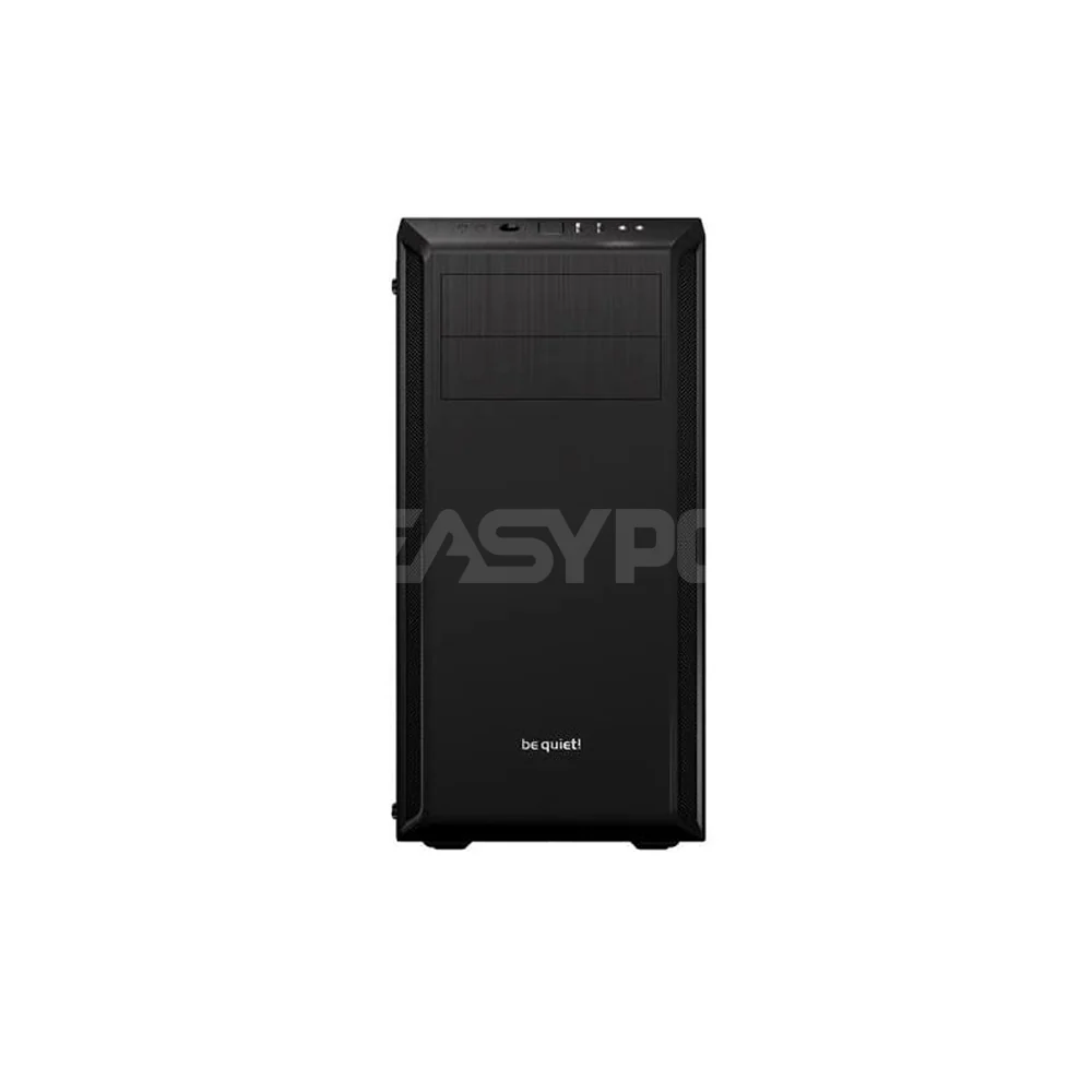 BeQuite Pure Base 600 TG Mid Tower PC Case Black - Image 3