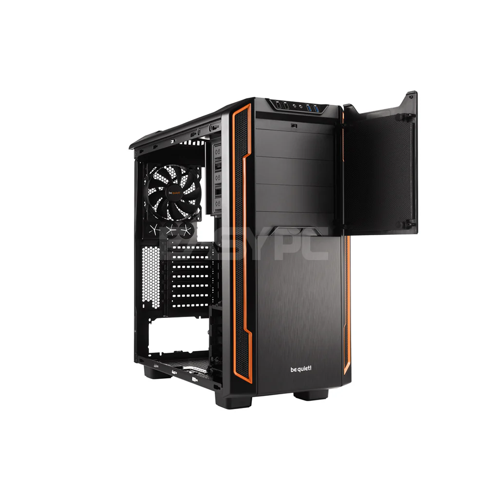 BeQuite Silent Base 600 TG Mid Tower PC Case Black - Image 4