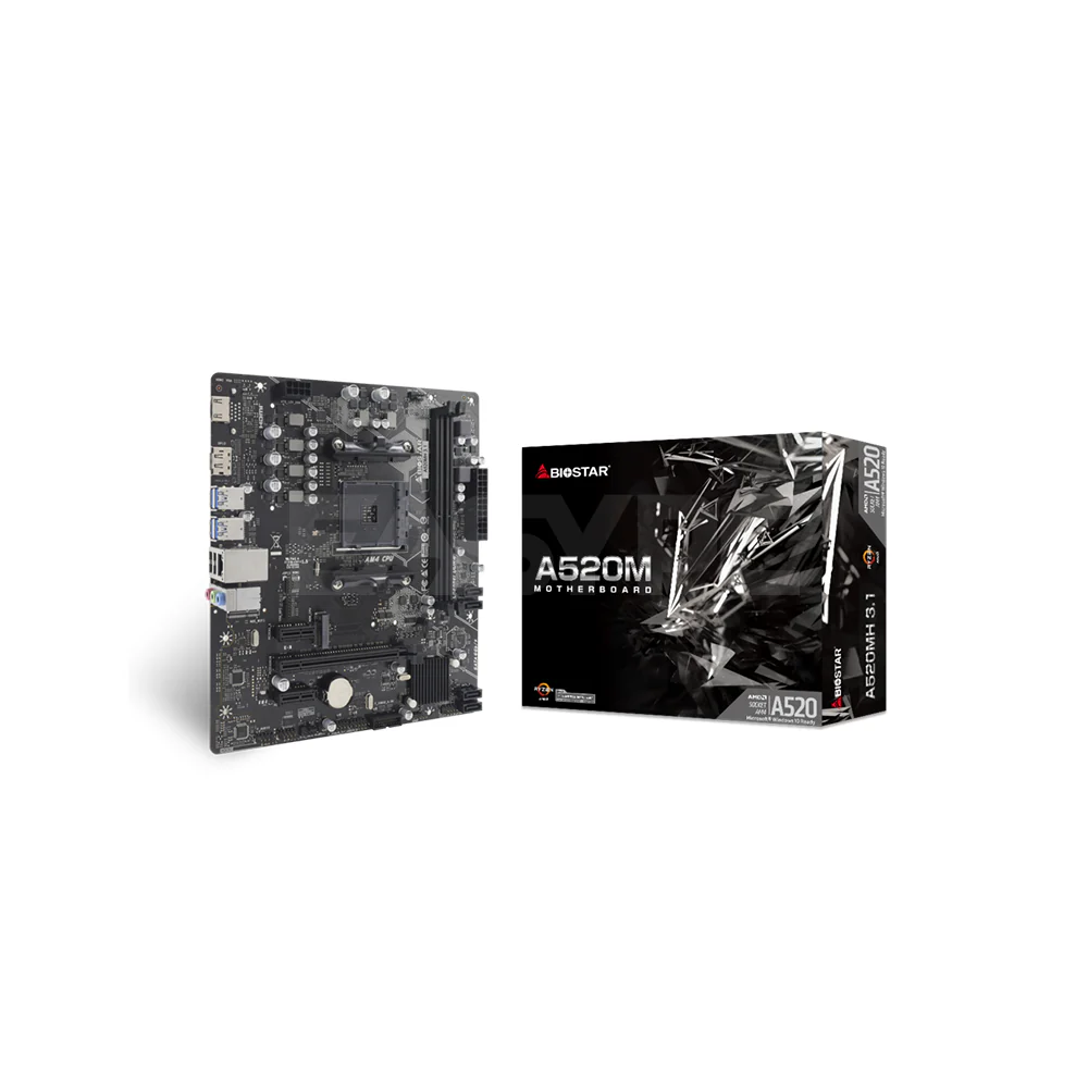 Biostar A520MH 3.1 socket AM4 DDR4 Motherboard - Image 3