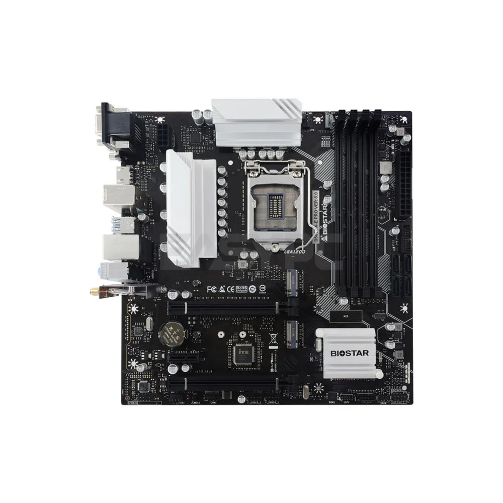 Biostar B560MX-E Pro Socket 1200 Ddr4 Supports Intel Optane Technology Supports WiFi 6 module, Supports HDMI 1.4 4K resolution Gaming Motherboard - Image 3