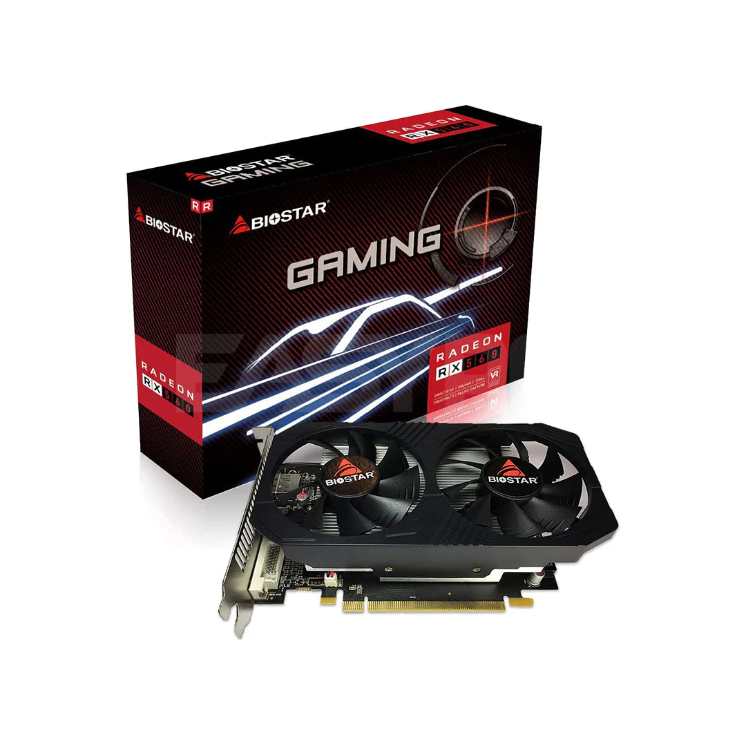 Biostar Rx 560 VA5615RF41 4gb 128bit Ddr5 Gaming Videocard - Image 4