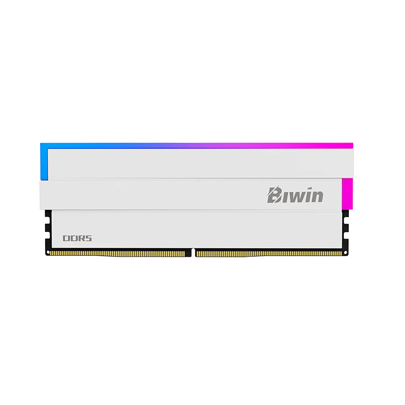 Biwin Black Opal DW100 32GB 2x16 6000Mhz CL36 DDR5 RGB Gaming Memory White - Image 2
