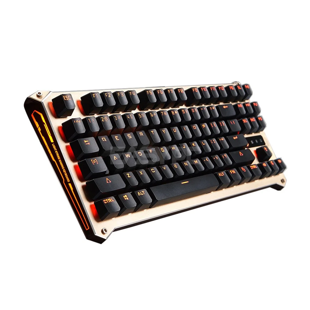 Bloody B830 Light Strike Mechanical Gaming Keyboard Gold - Image 3