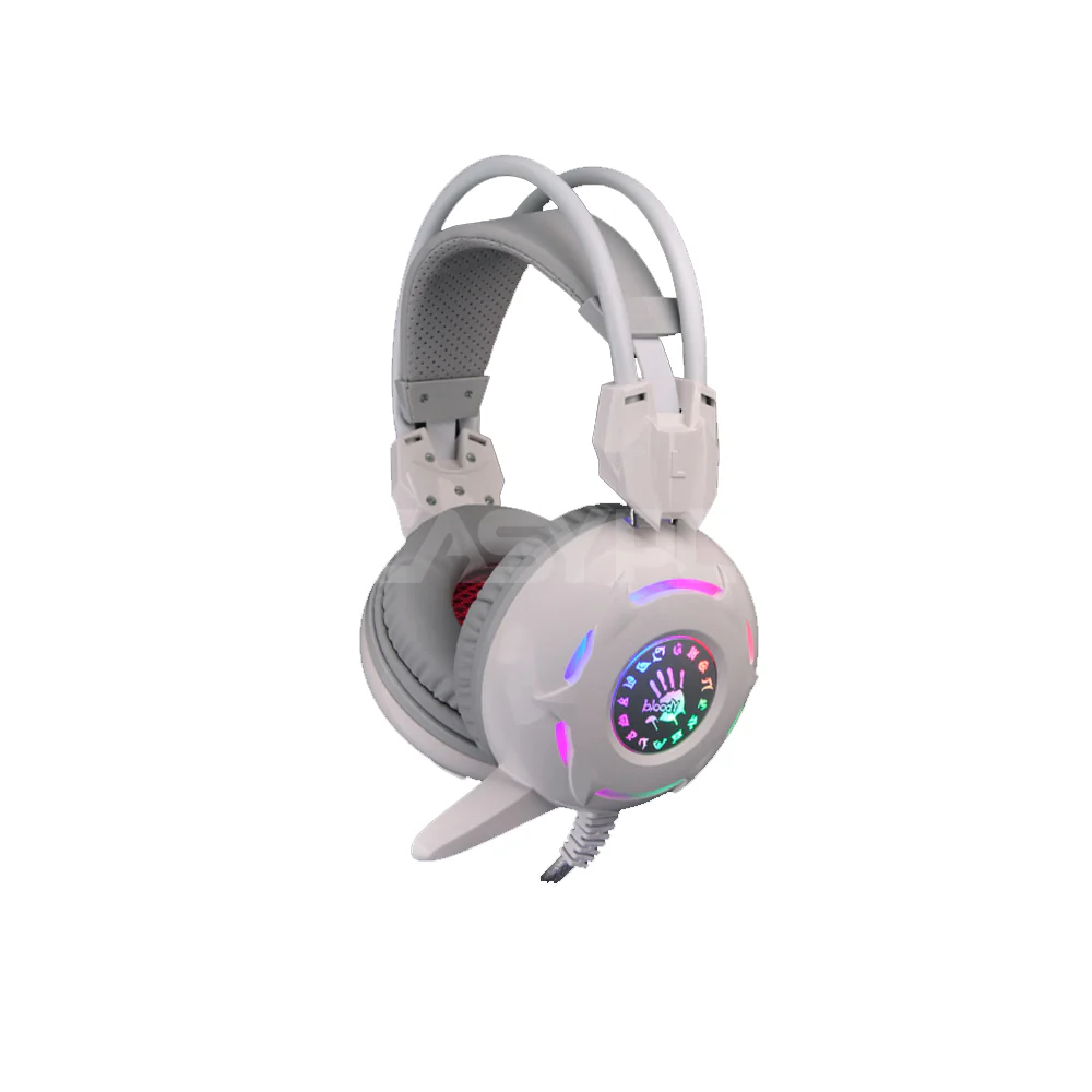Bloody G300 Combat Gaming Headset White