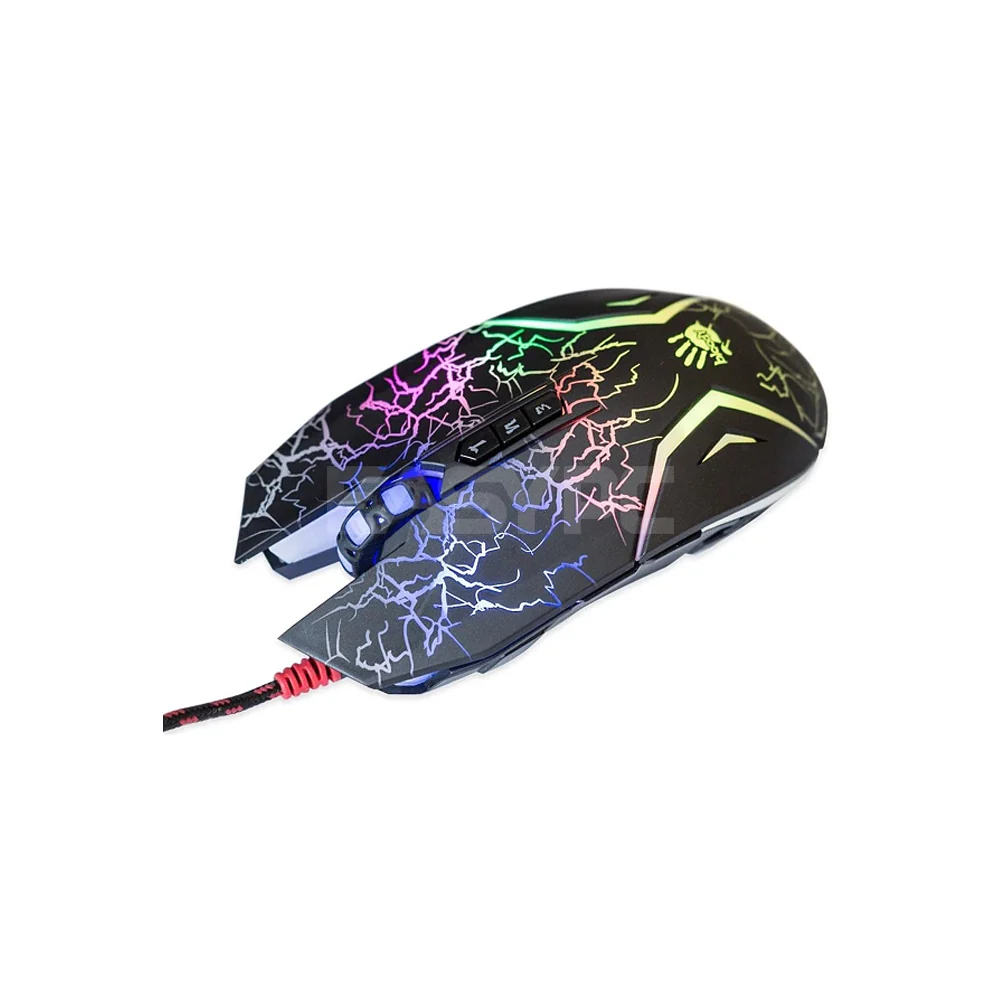 Bloody N50 Light Strike Neon Gaming Mouse Black - Image 4