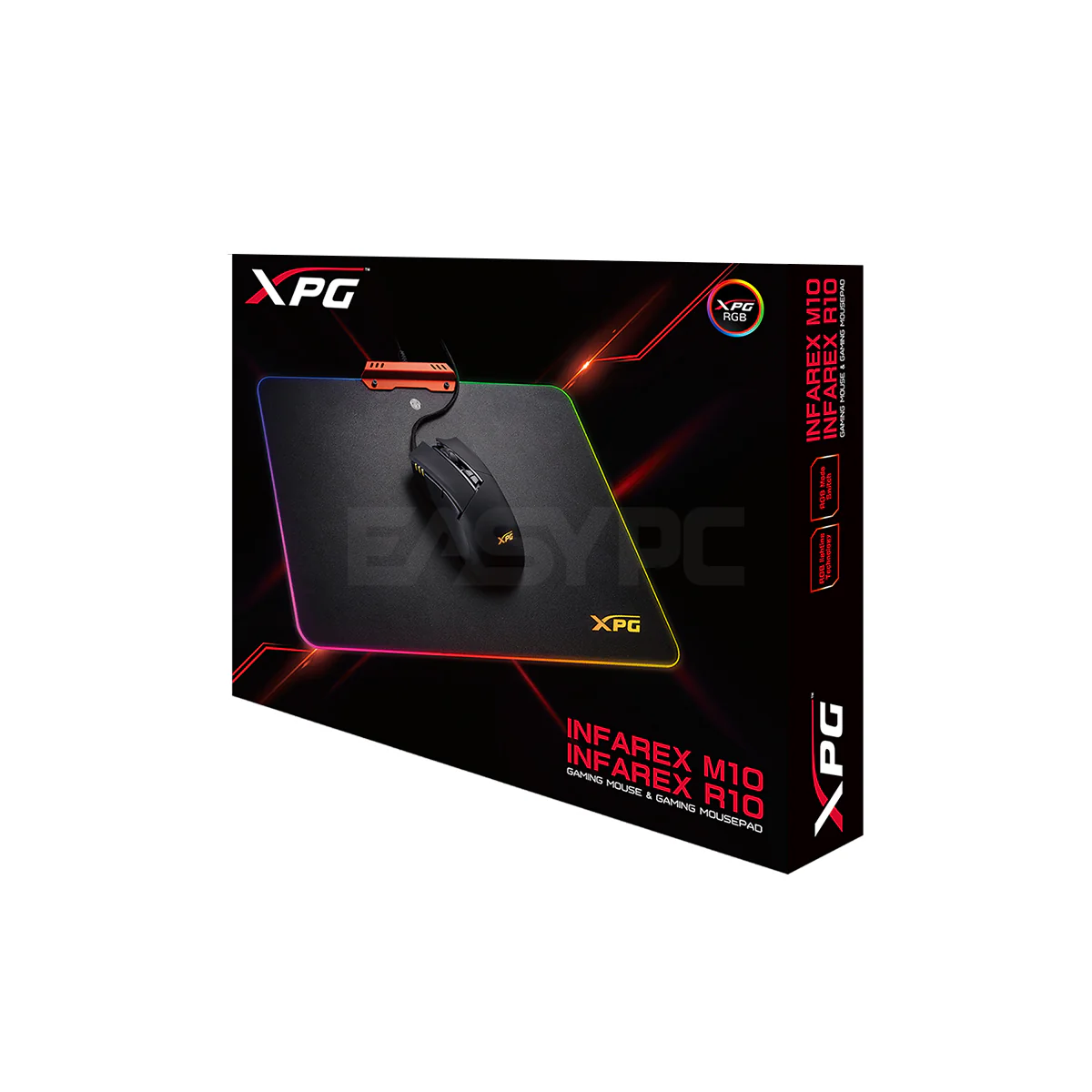 Brand New XPG INFAREX M10 RBM Gaming Mouse and INFAREX R10 Mousepad with RGB Lighted Mouse pad combo, High-end quality Perfect for Gaming XPIN1811 1ION - Image 5