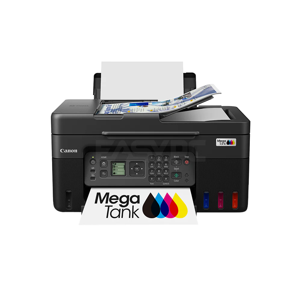 Canon Pixma G4770 Wireless MegaTank Printer with Fax for Low-Cost Printing - Image 3